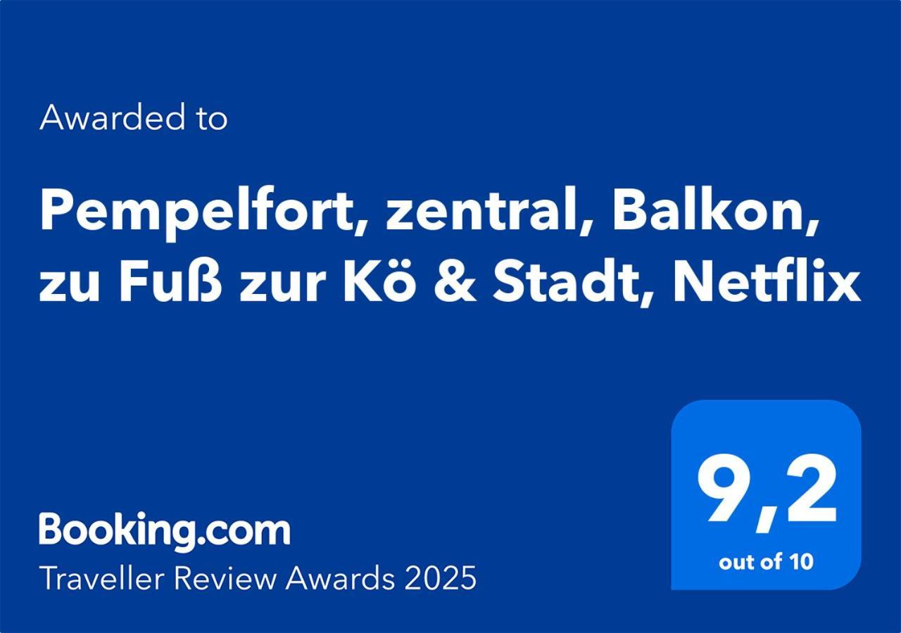 Apartment Pempelfort, Zentral, Balkon, Zu Fuss Zur Koe & Stadt, Netflix Düsseldorf
