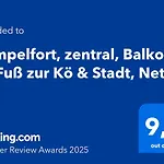 Appartement Pempelfort, Zentral, Balkon, Zu Fuss Zur Koe & Stadt, Netflix Düsseldorf